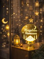 Hoşgeldin Ramazan Işığı – LED Kristal Dekoratif Lamba